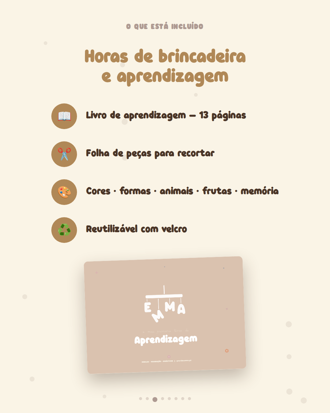 Livro de Atividades - Aprendizagem Infantil (Bebé 1-3 Anos ) - livro fisico - Image 4